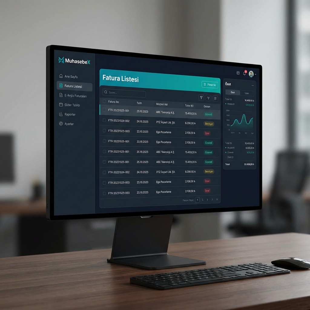 MuhasebeX Dashboard